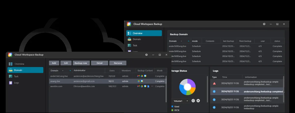 ASUSTOR lancia Cloud Workspace Backup per proteggere i dati Google Workspace