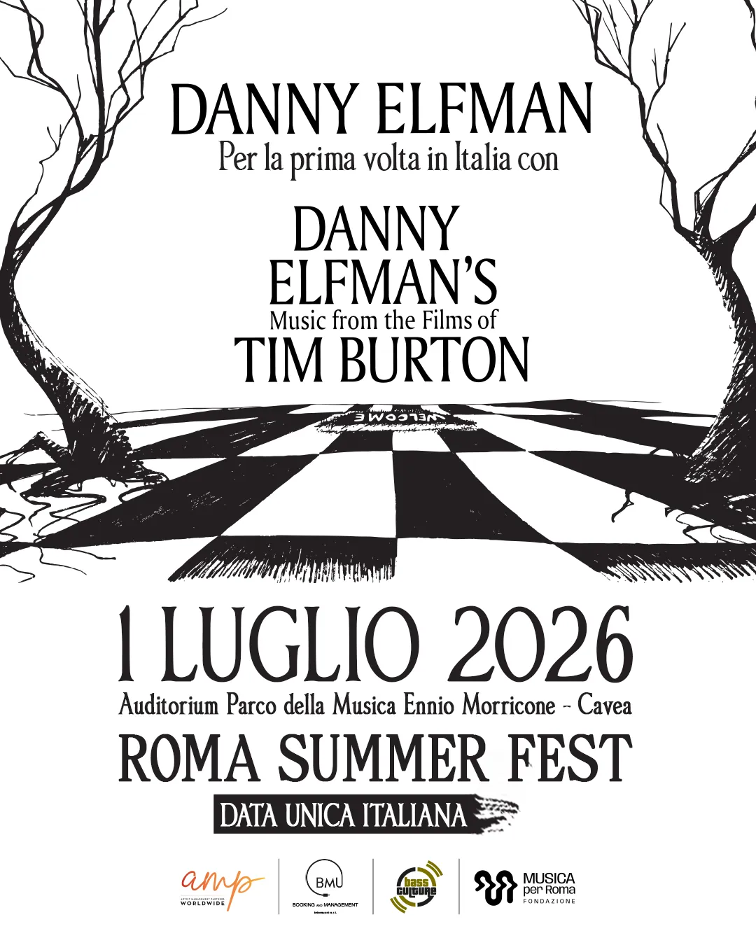Danny Elfman in un'unica imperdibile data a Roma