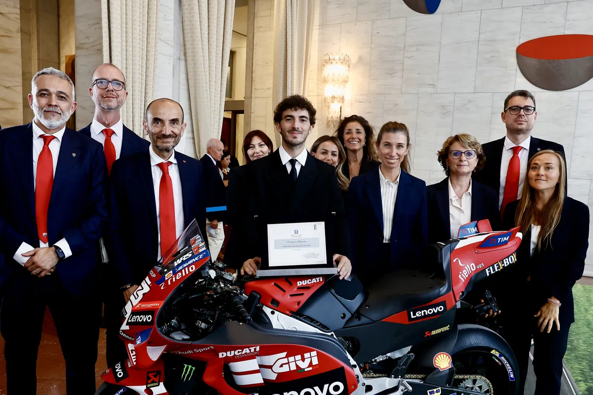 Ducati Celebra il Centenario al Ministero degli Affari Esteri