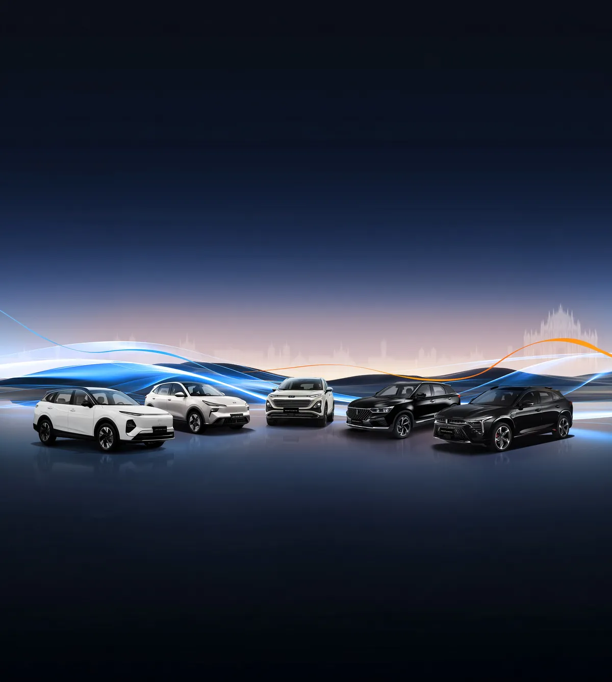 FAWCAR debutta in Italia: svelati 5 nuovi SUV a benzina, PHEV ed EV