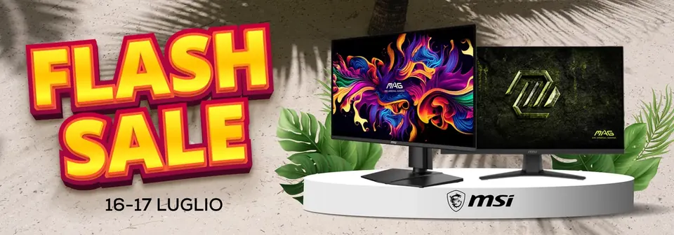 Recensione Flash Sale MSI su Amazon: Sconti fino al 50% sui Monitor