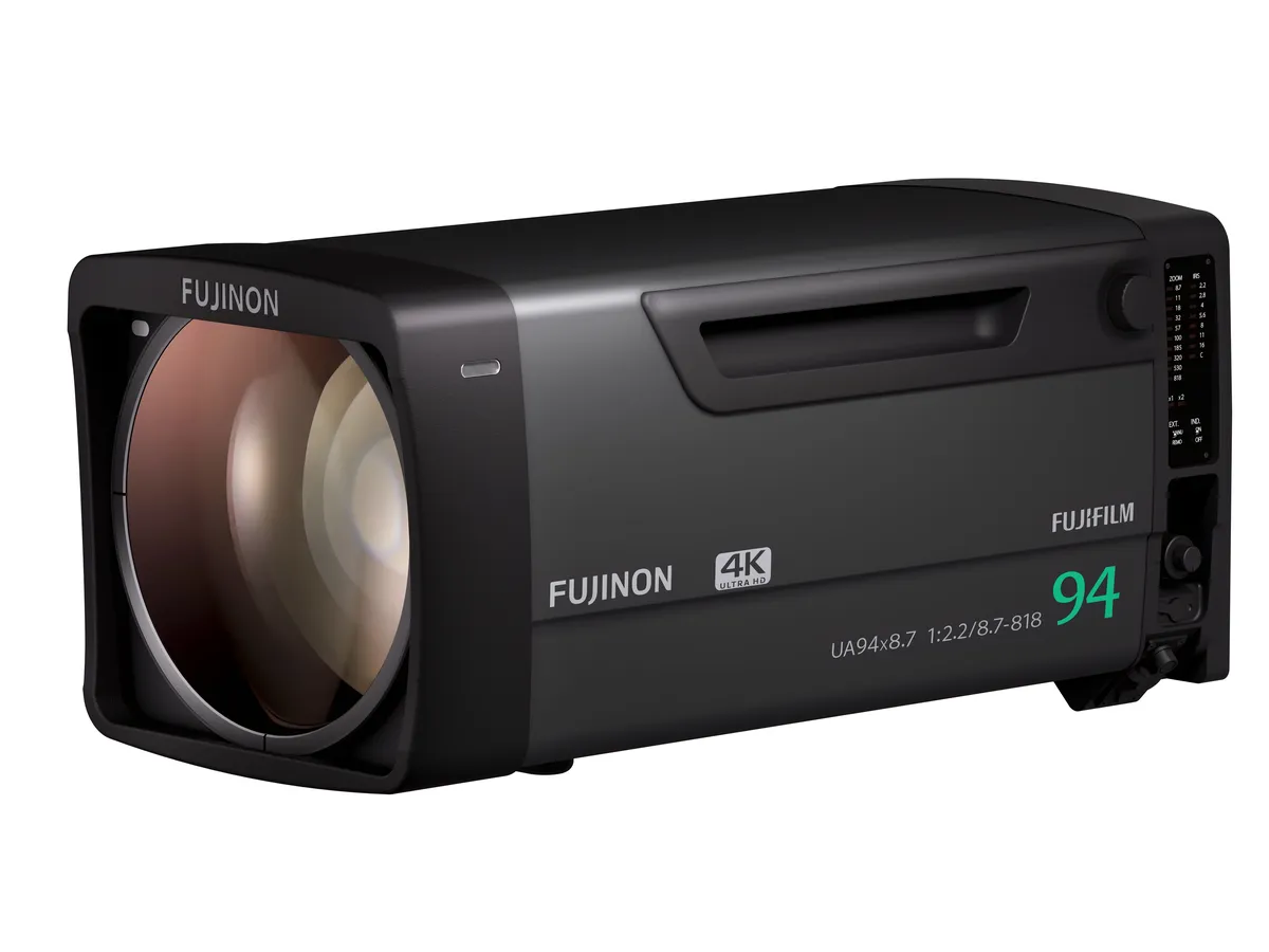 FUJINON UA94x8.7BESM: zoom broadcast 94x 4K per eventi