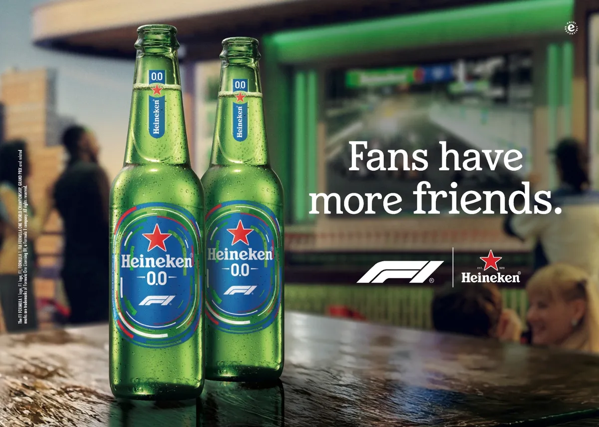 Heineken® 0.0 lancia nuova Limited Edition dedicata alla Formula 1®