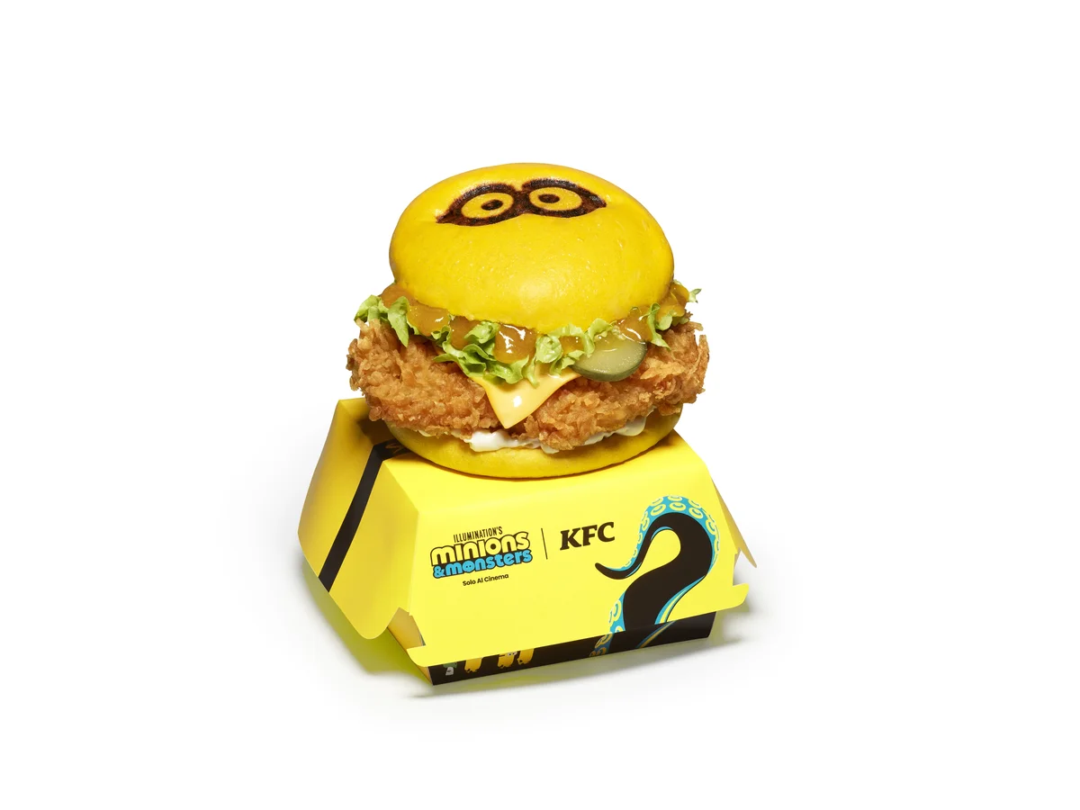 KFC presenta Banana Sauce: il nuovo gusto per Minions & Monsters
