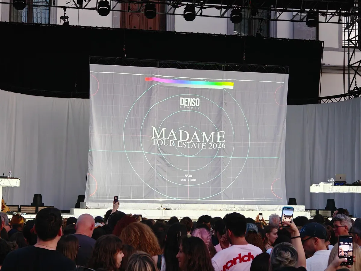 Madame a Udine, energia al Castello: finale in crescendo