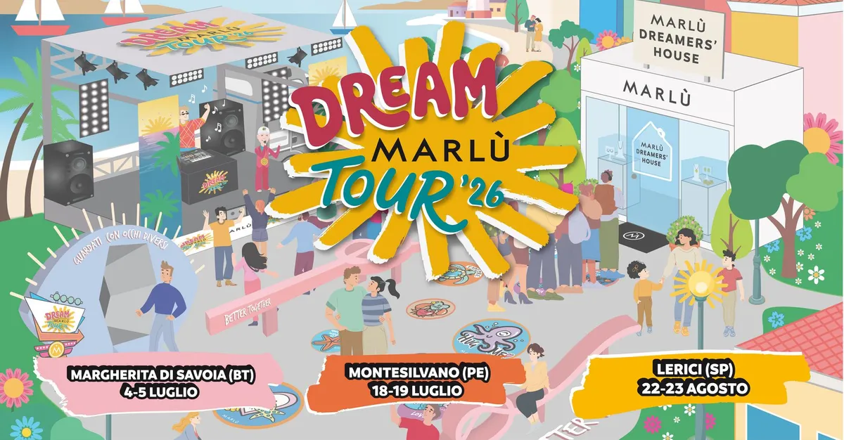 Marlù Dream Tour 2026: Un’Abile Fusione di Creatività e Divertimento