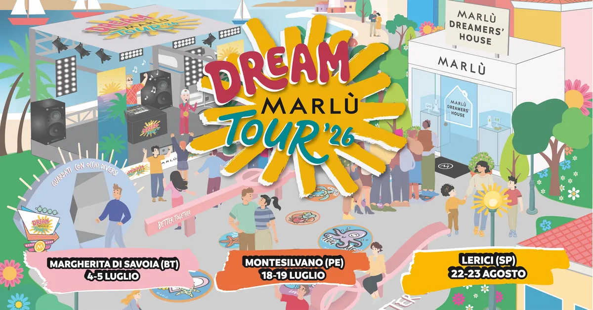 Marlù Dream Tour 2026: Un’Abile Fusione di Creatività e Divertimento