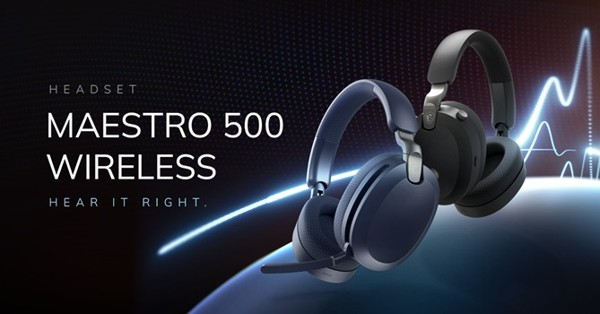 MSI MAESTRO 500 WIRELESS: cuffie versatili per lavoro e intrattenimento