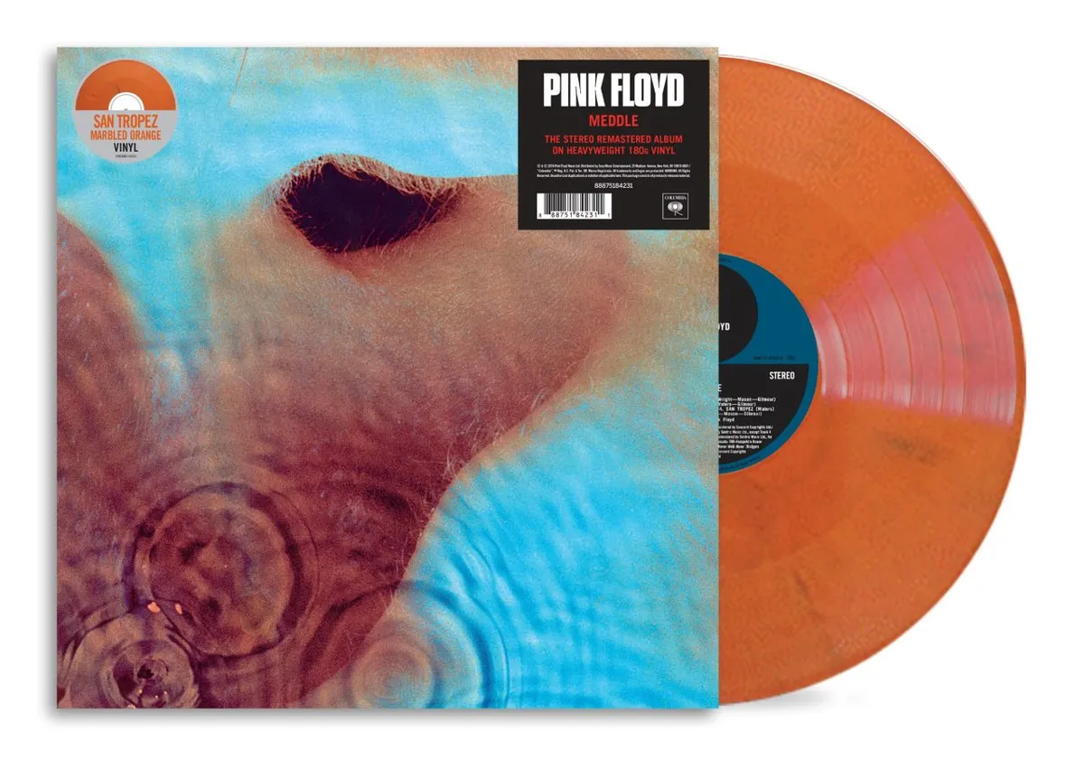 Pink Floyd: vinile arancione di Meddle in uscita il 17 ottobre