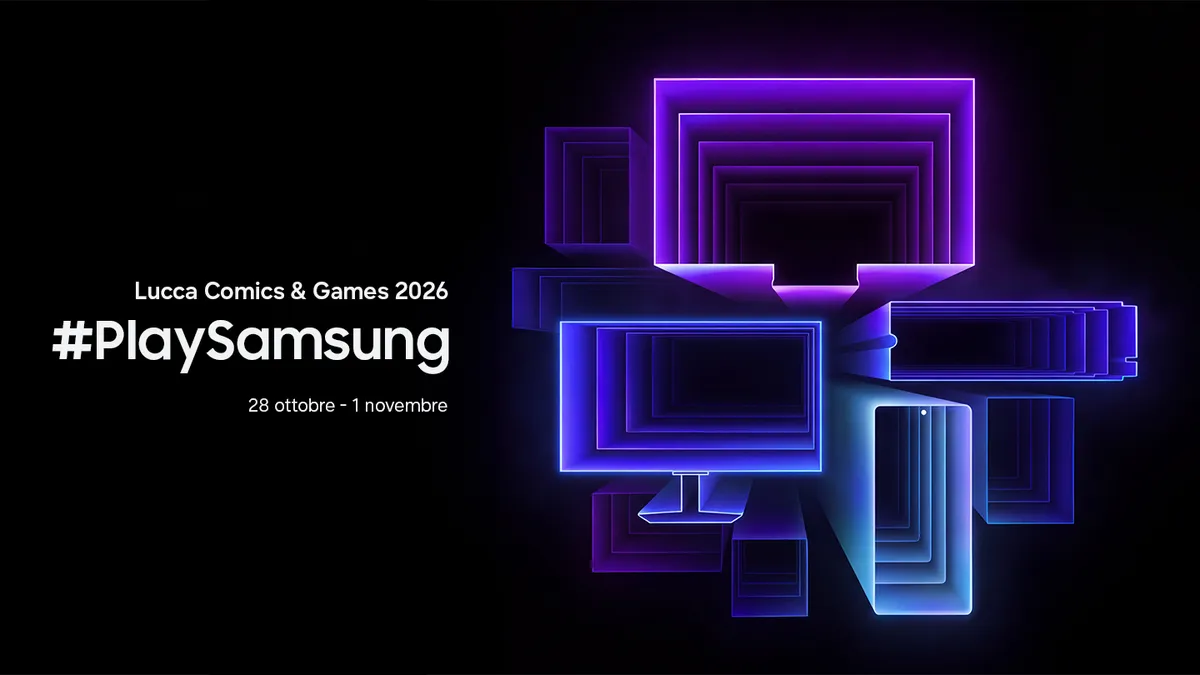PLAY SAMSUNG a Lucca Comics 2026: arena gaming e tutte le novità