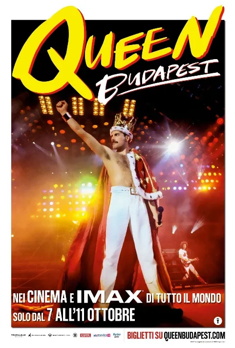 Queen Budapest: il live del 1986 restaurato in 4K al cinema dal 7 ottobre