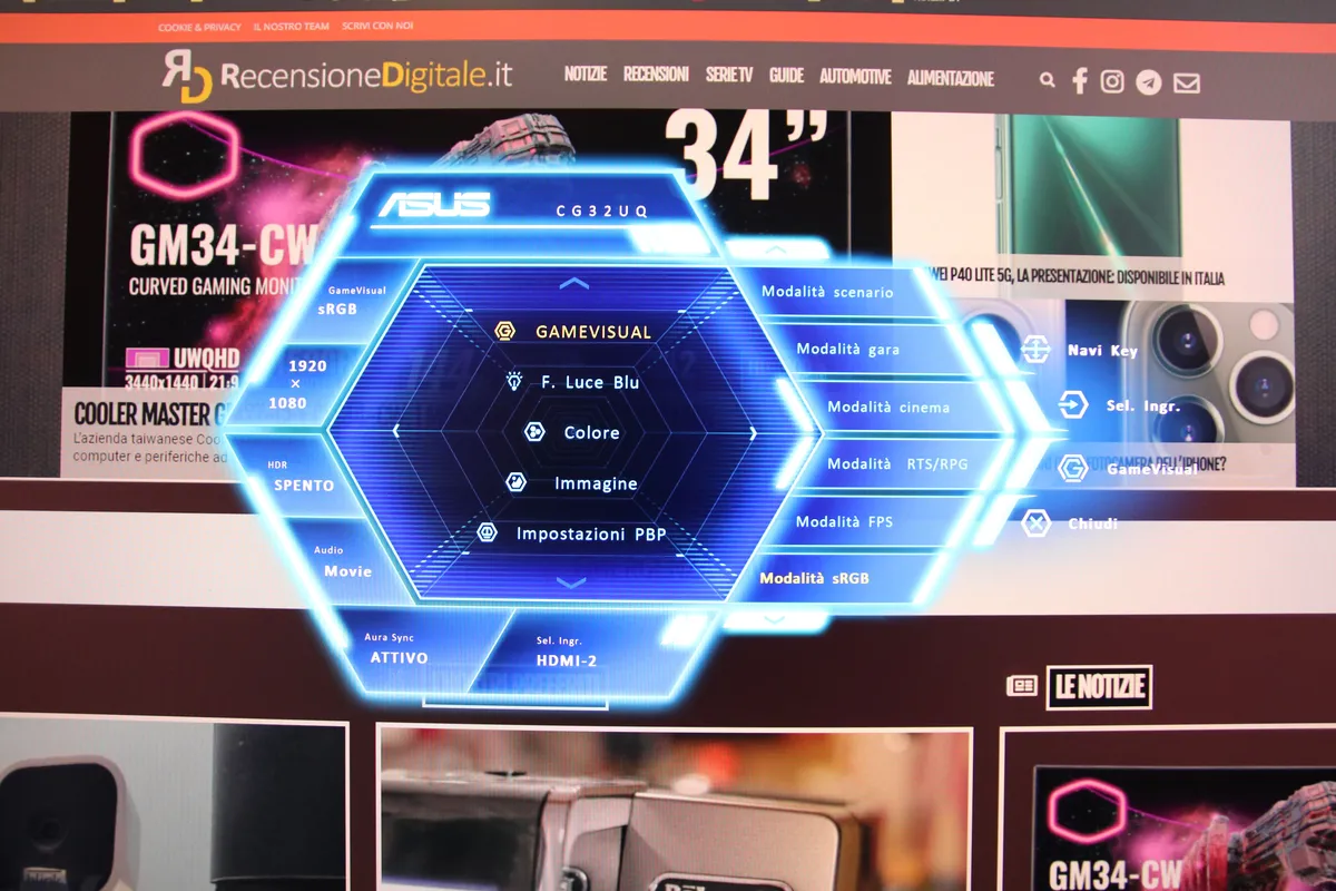 Recensione ASUS CG32UQ: il monitor da gaming 4K per veri appassionati