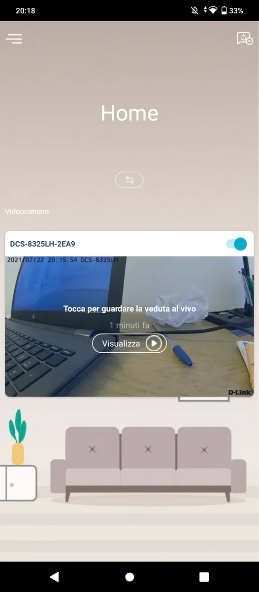 Recensione Recensione D-Link DCS-8325LH: la videosorveglianza da interni con IA