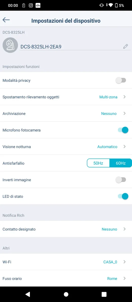 Recensione Recensione D-Link DCS-8325LH: la videosorveglianza da interni con IA