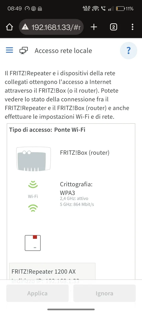 Recensione Recensione FRITZ!Repeater 1200 AX: il Mesh Wi-Fi 6 facile e potente