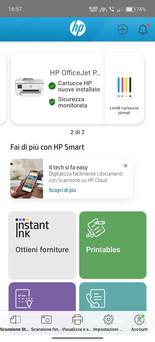 Recensione Recensione HP OfficeJet Pro 9720e: A3 smart per casa e ufficio