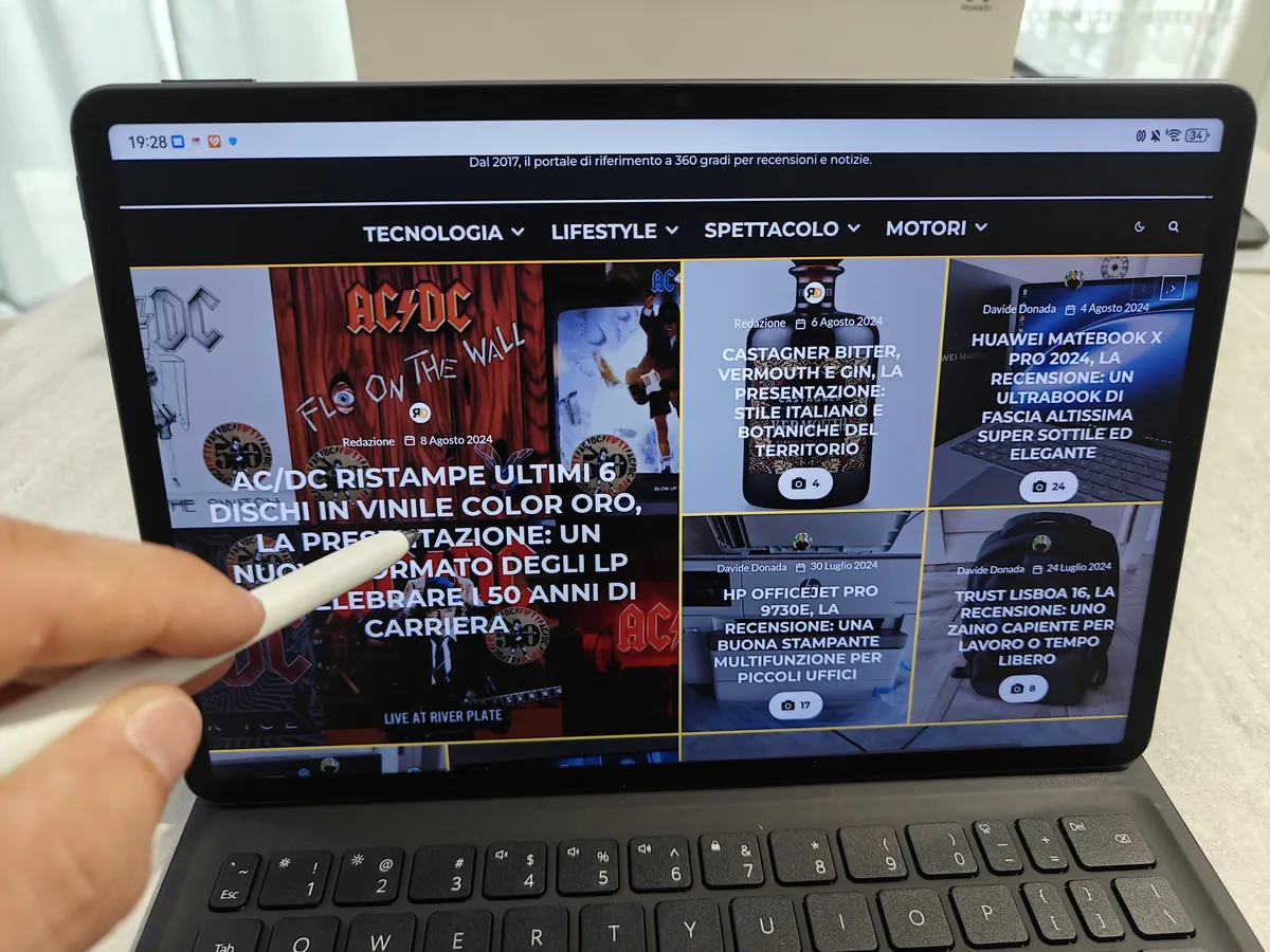 Recensione Recensione Huawei MatePad 11.5S PaperMatte: Tablet effetto carta
