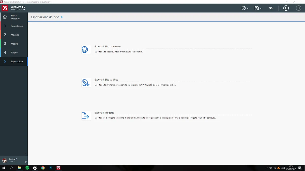 Recensione Recensione WebSite X5 Evolution 14: creare siti web facili