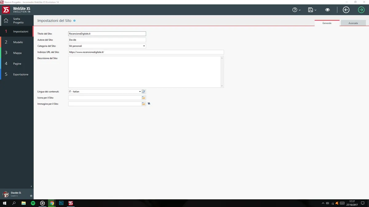 Recensione Recensione WebSite X5 Evolution 14: creare siti web facili