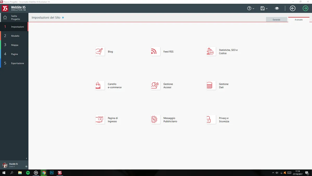 Recensione Recensione WebSite X5 Evolution 14: creare siti web facili