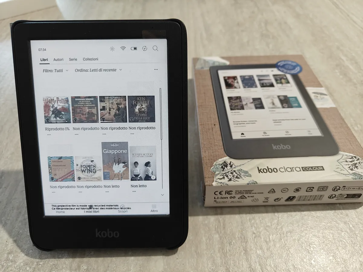 Recensione Recensione Kobo Clara Colour: la rivoluzione del colore su E Ink