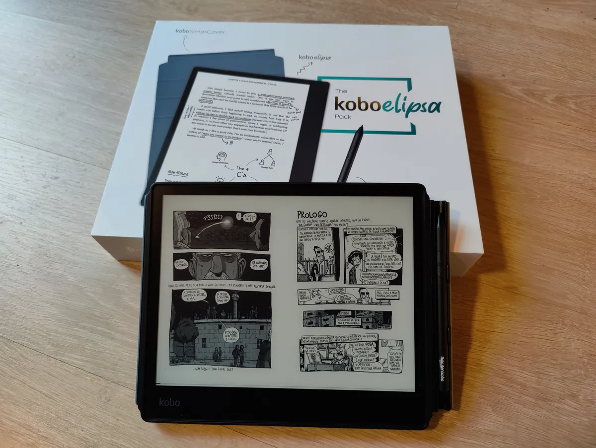 Recensione Recensione Kobo Elipsa: eReader da 10,3 con Kobo Stylus