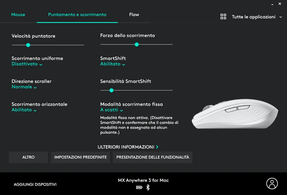 Recensione Recensione Logitech MX Anywhere 3 per Mac: Mouse Portatile al Top