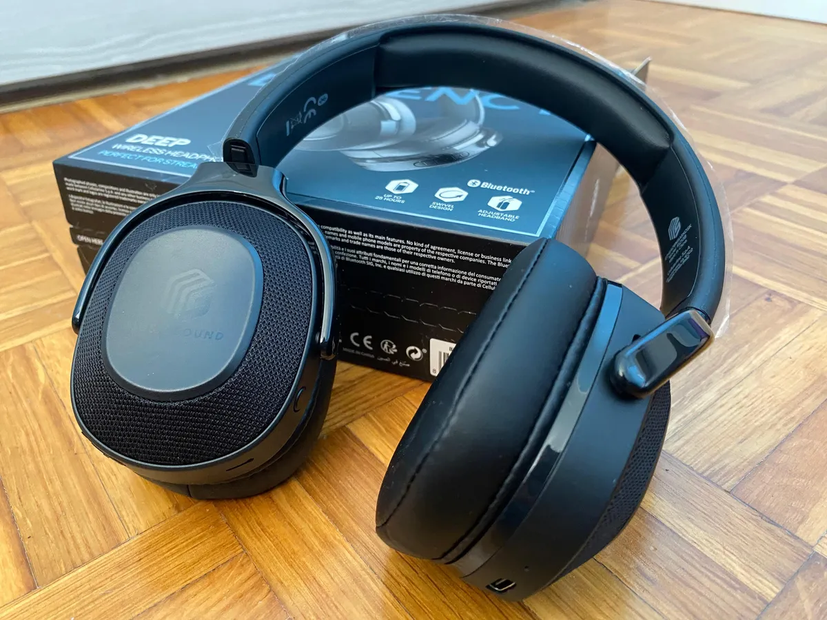 Recensione Recensione Music Sound Deep: Cuffie Bluetooth per Lo Streaming