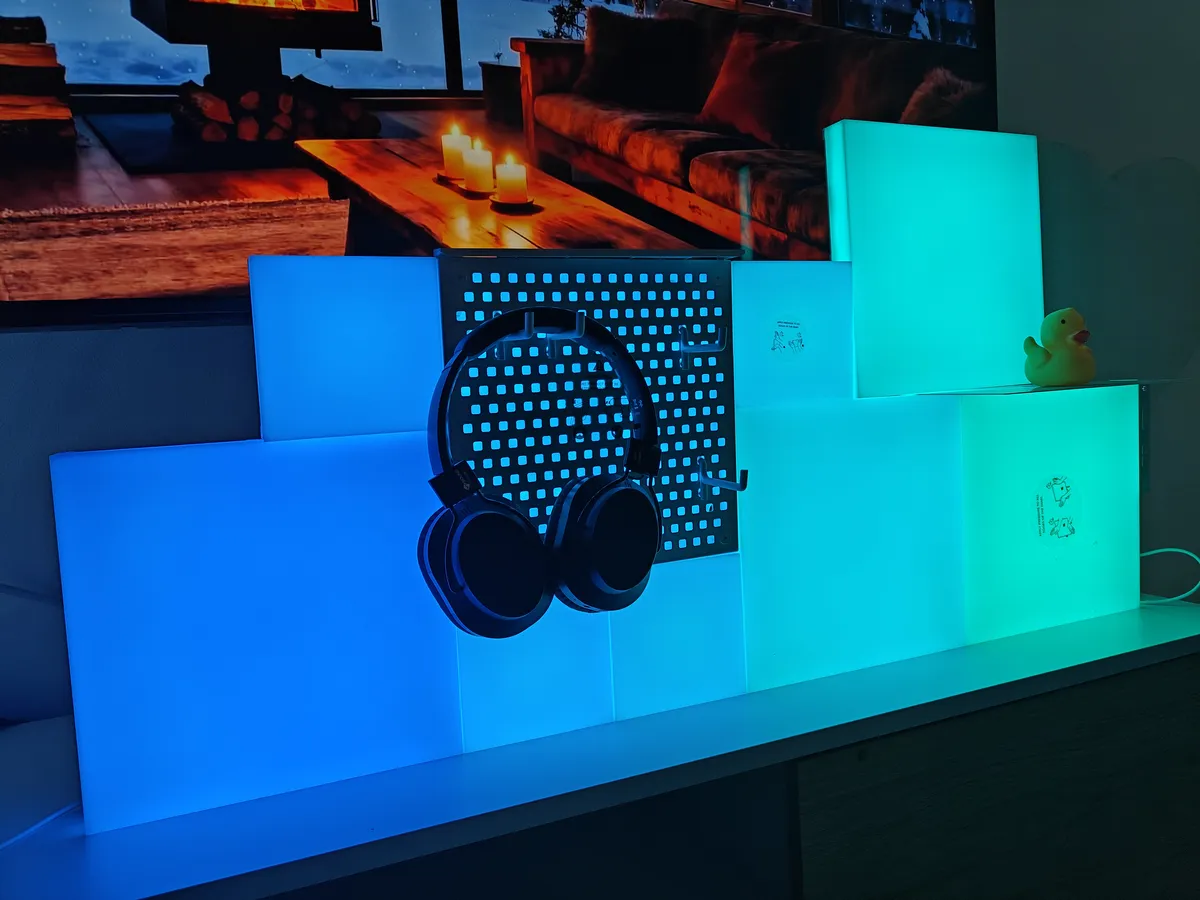 Recensione Nanoleaf Blocks recensione: luci modulari che diventano mensole