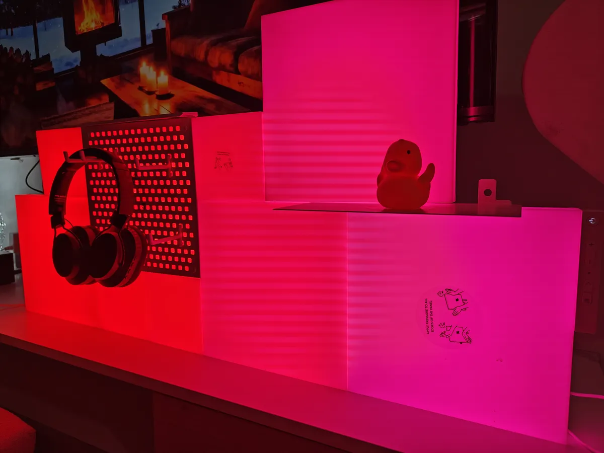 Recensione Nanoleaf Blocks recensione: luci modulari che diventano mensole