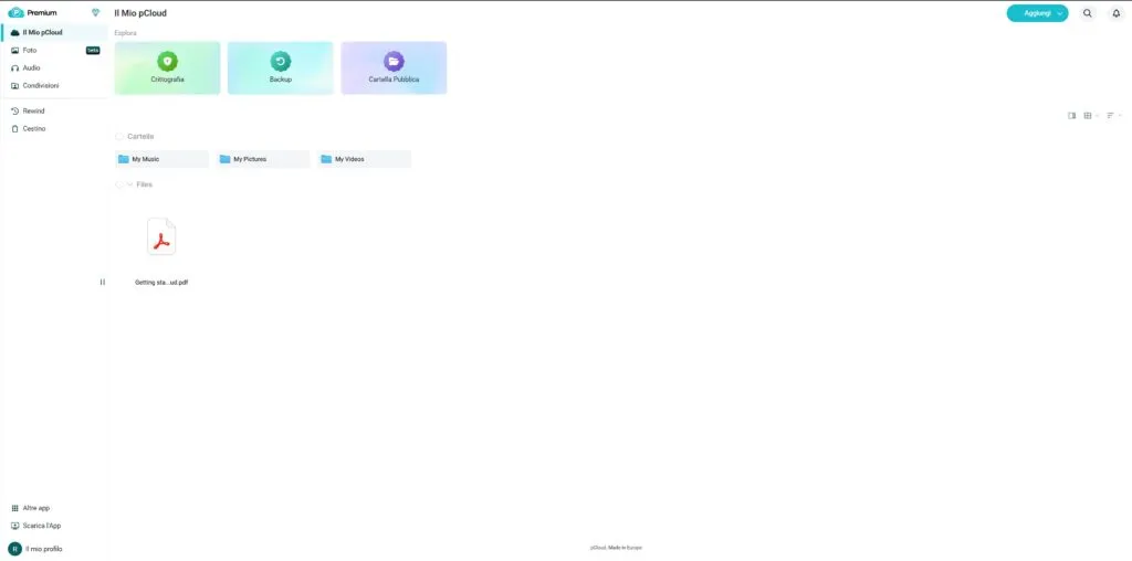 Recensione Recensione pCloud: Il Cloud Svizzero Lifetime Senza Abbonamento