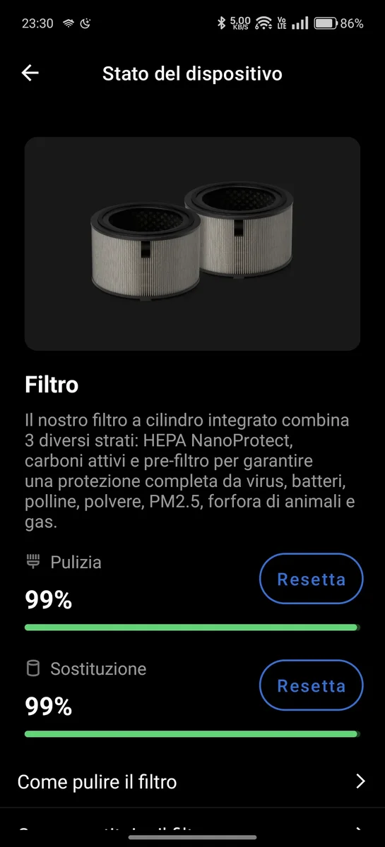 Recensione Recensione Philips PureProtect 3200 Series: aria pulita e design
