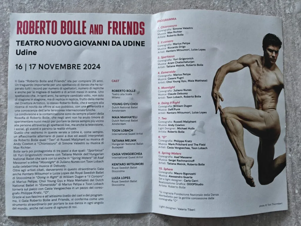 Recensione Roberto Bolle and Friends: la magia del Gala a Udine