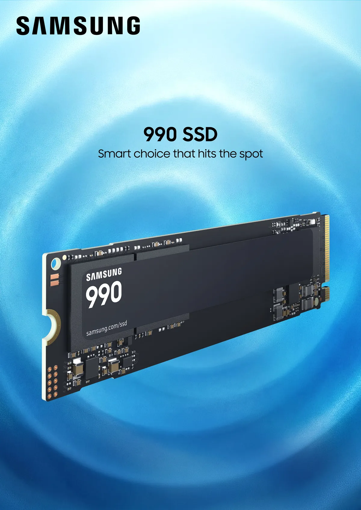 Samsung lancia il nuovo SSD 990: prestazioni elevate e efficienza energetica