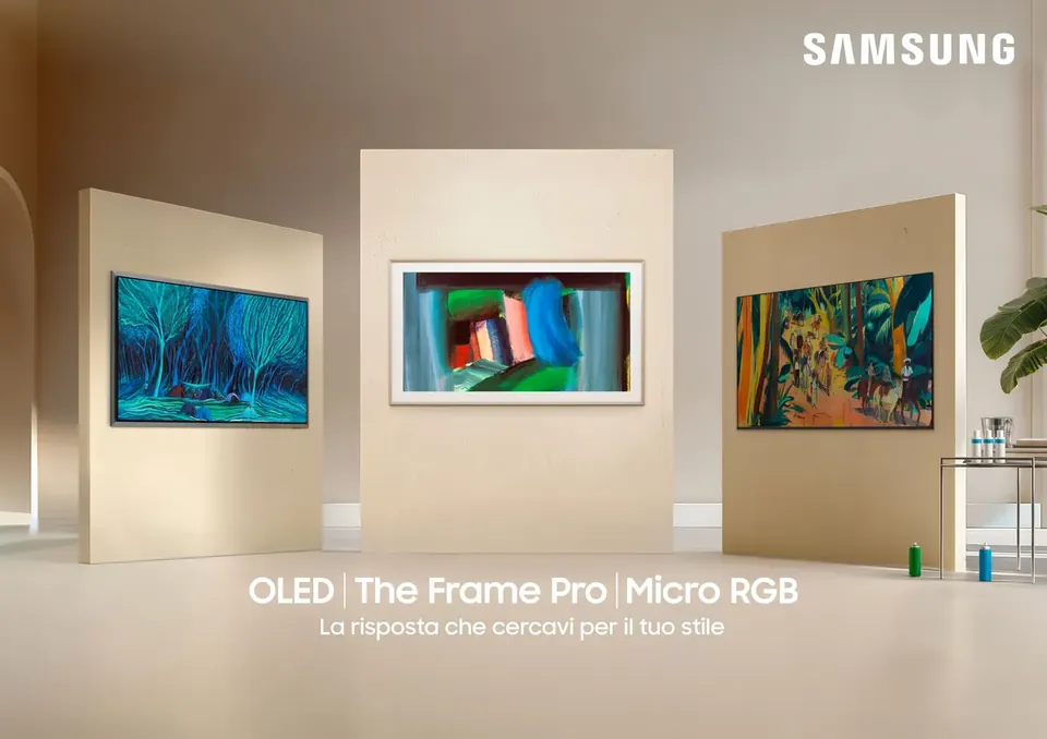 Recensione Samsung: oltre 20 anni leader di TV in Italia secondo NIQ/GfK