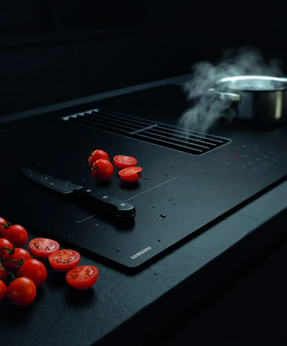 Samsung presenta il piano a induzione Touch con cappa integrata