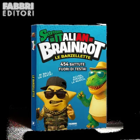 Recensione Skifidol Italian Brainrot: 454 barzellette surreali in edicola