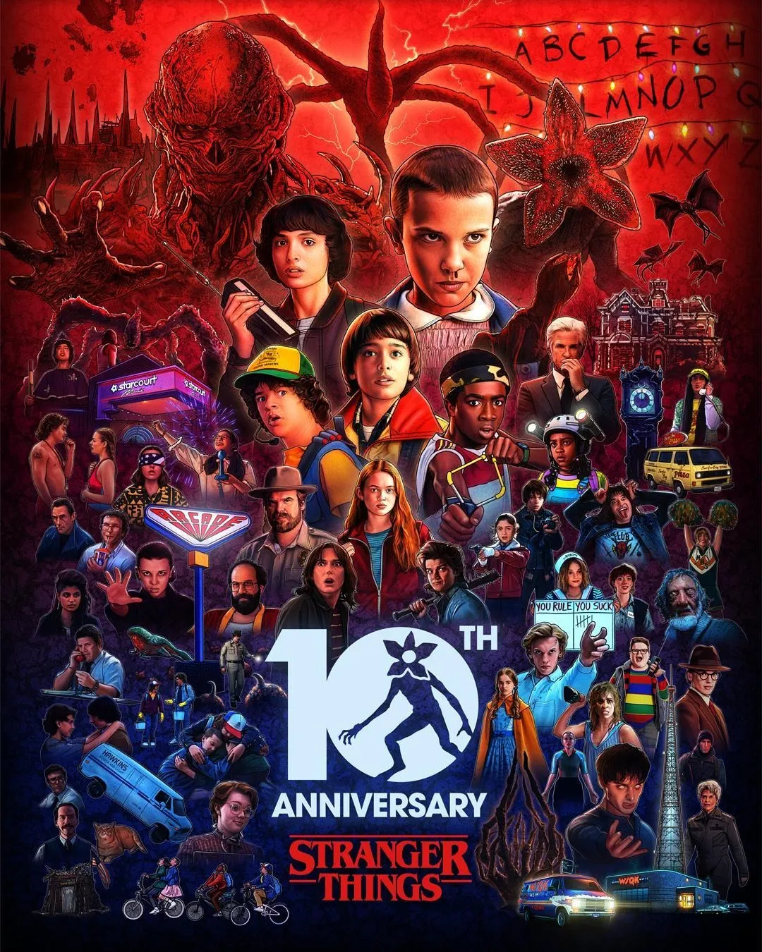 Stranger Things: un decennio di successi e nostalgia