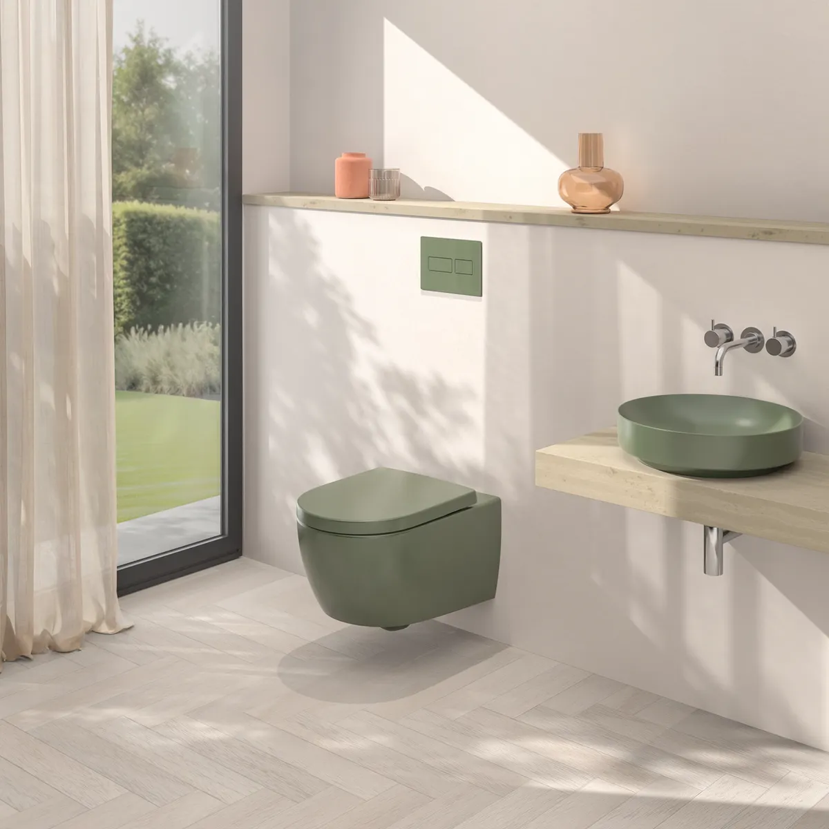 TECE Perfect Match: placche di comando WC su misura per il bagno