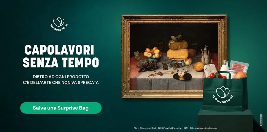 Too Good To Go: l'arte contro lo spreco alimentare con Elisabetta Roncati