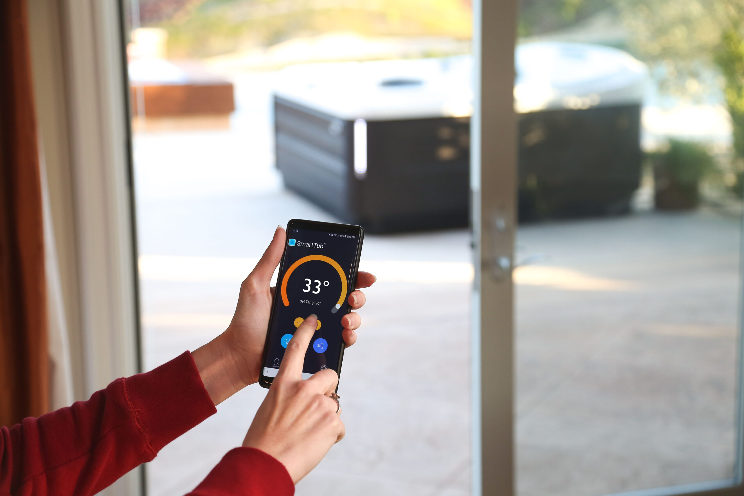 L'applicazione SmartTub di Jacuzzi