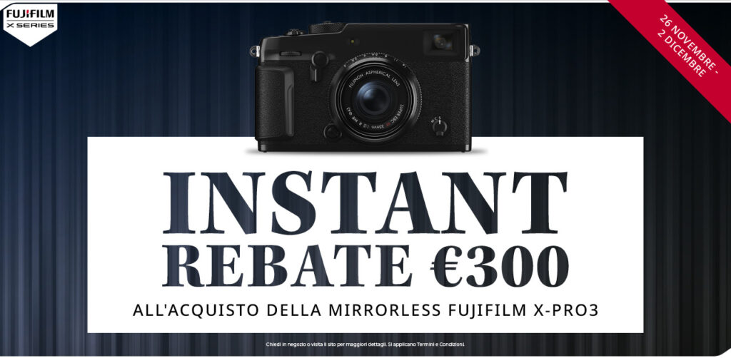 Manifesto Fujifilm Black Friday 2020