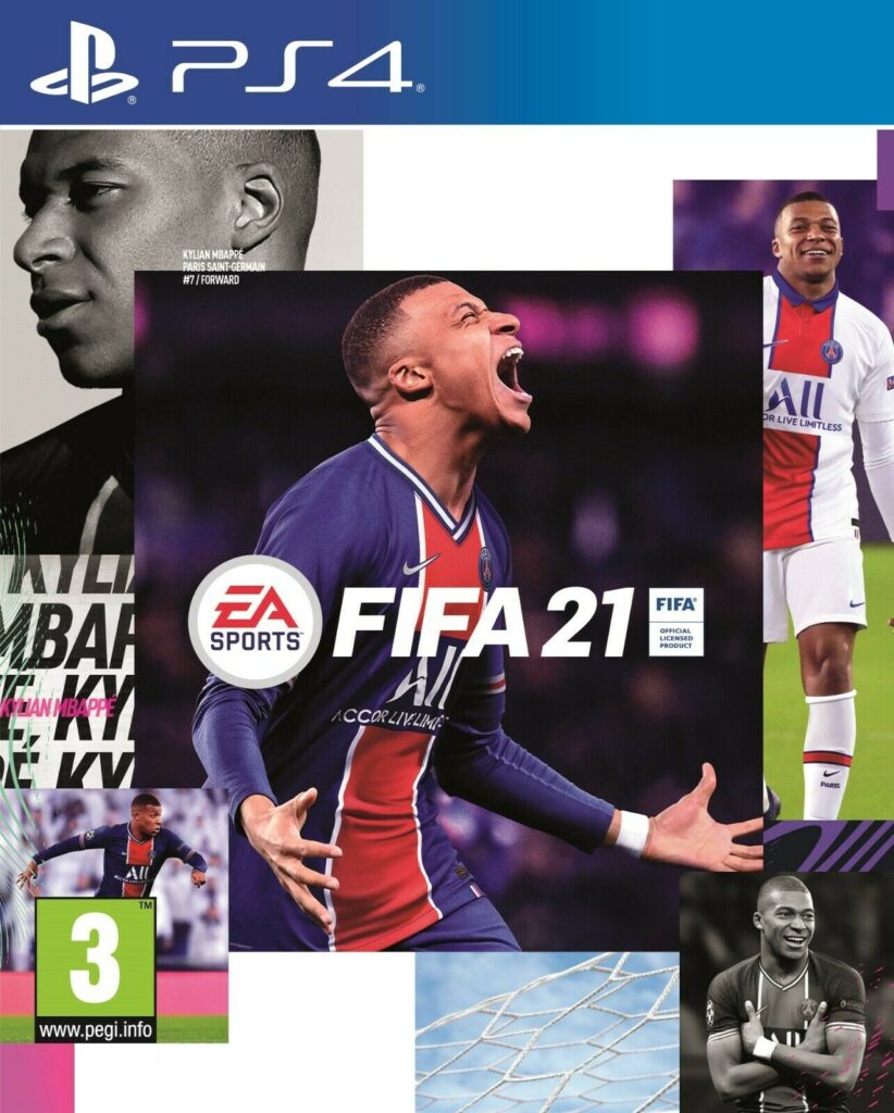 La copertina di Fifa 21, tra le tendenze di Natale 2020