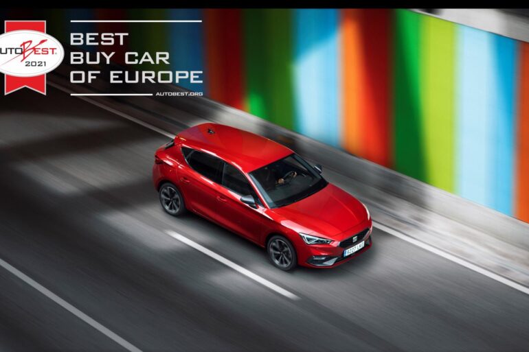 Best Buy Car of Europe 2021 vinta da nuova Seat Leon