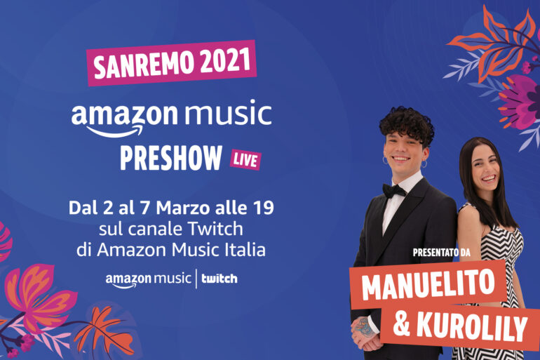 Il manifesto di Amazon Music PreShow 2021