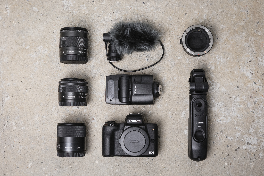 Alcuni accessori adattabili a Canon EOS M50 Mark II