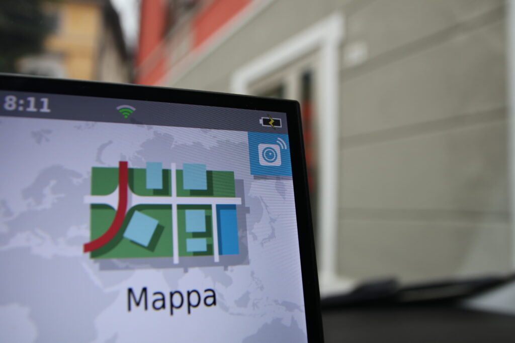 Icona per visualizzare la retrocamera su Garmin DriveSmart 65