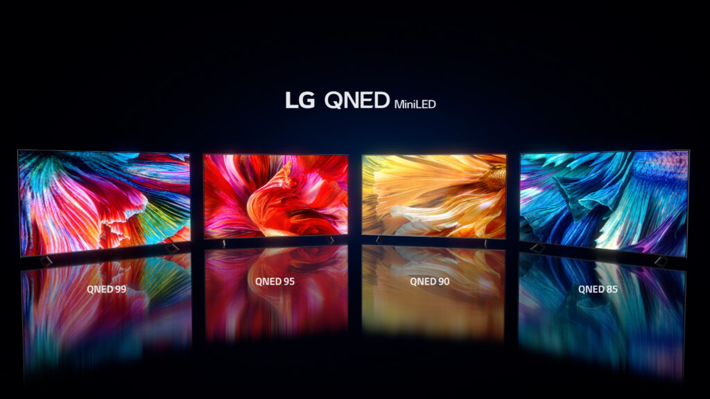 La gamma LG QNED Mini LED TV 2021