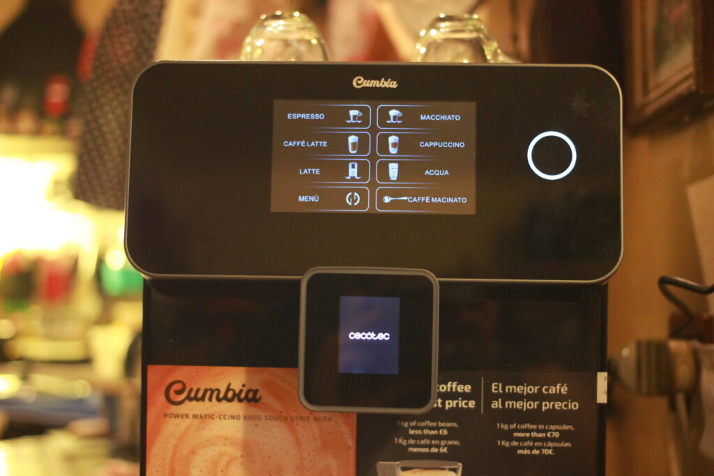 Cafetera Cecotec Power Matic-ccino 8000 Touch Serie Nera S