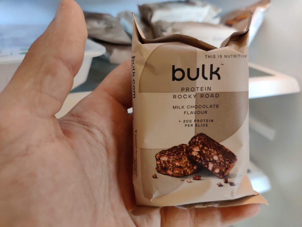 La confezione dei Rocky Road di Bulk